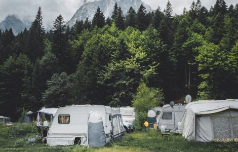 Die Dauercamper auf unserem Campingplatz